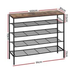 5-Tier Shoe Rack - Complete Storage Solutions