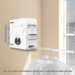 160mm Wall-Mounted Retractable Clothes Line Dry Rack - Complete Storage Solutions
