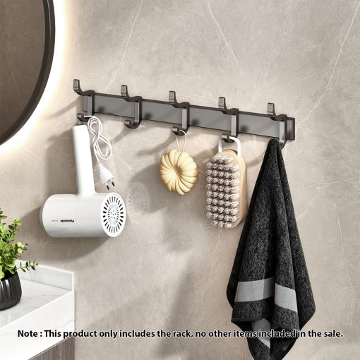 37cm Wall Mounted Towel Rack - Image 2