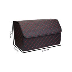 Large Collapsible Car Boot Storage Box 55x30x30cm - Complete Storage Solutions