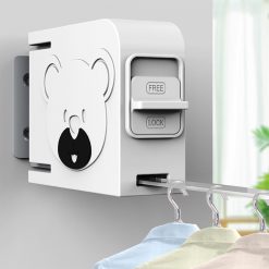 160mm Wall-Mounted Retractable Clothes Line Dry Rack - Complete Storage Solutions