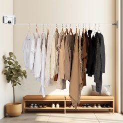 160mm Wall-Mounted Retractable Clothes Line Dry Rack - Complete Storage Solutions