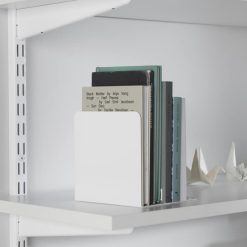 Elfa L-Shaped Book Support
