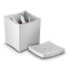 Tabletop Rubbish Bin 9x9x11.5cm - Complete Storage Solutions