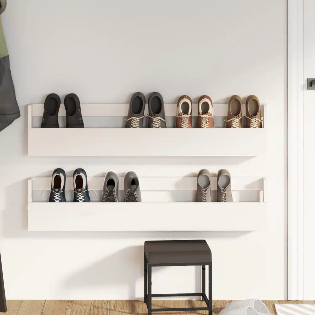 Floating Shelves Shoe Rack Wall Mounted Ikea LACK Wall Shelf Unit