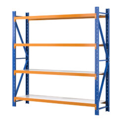 2Mx2M Garage Racking - Orange & Blue