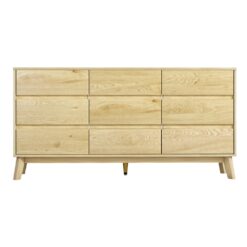 9 Drawer Lowboy 150x40x75cm - Complete Storage Solutions