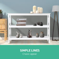 Console Table - White - Complete Storage Solutions