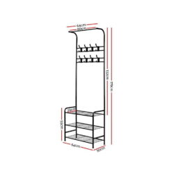 Alternative view of Metal Clothes Rack