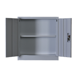 Two-Door Shelf Office Gym Filing Storage Locker Cabinet Safe - Complete Storage Solutions