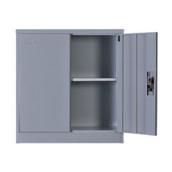 Two-Door Shelf Office Gym Filing Storage Locker Cabinet Safe - Complete Storage Solutions