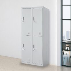 Alternative view of Four-Door 3 Digit Combination Storage Locker