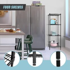 Modular Wire Storage Shelf 45 x 45 x 180cm - Complete Storage Solutions