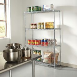 Modular Wire Storage Shelf 90 x 45 x 180cm - Complete Storage Solutions