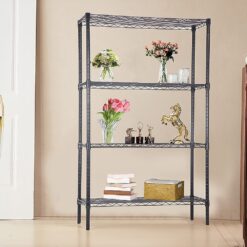 Alternative view of Modular Wire Storage Shelf 90 x 45 x 180cm