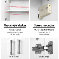 Wall Cabinet - White - Complete Storage Solutions