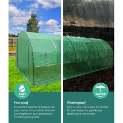 Greenhouse 6x3x2M - Complete Storage Solutions