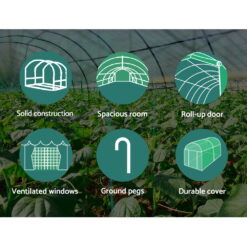 3x2x2M Greenhouse - Complete Storage Solutions