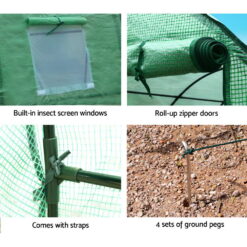 3x2x2M Greenhouse - Complete Storage Solutions