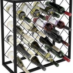 Alternative view of 25 Bottle Freestanding Wine Rack