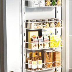 6 Tier Over Door Pantry Organiser - Complete Storage Solutions