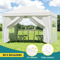 3x3m Gazebo - Complete Storage Solutions