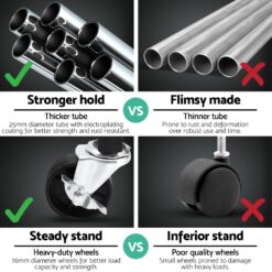 Adjustable Clothes Rack 165cm - Complete Storage Solutions