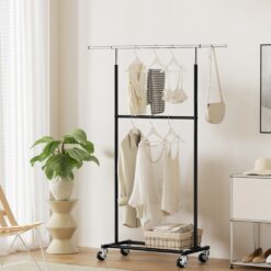Adjustable Clothes Rack 165cm - Complete Storage Solutions