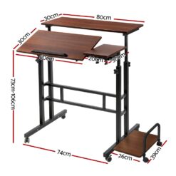Alternative view of Adjustable Laptop Desk
