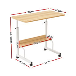 Laptop Desk 80x40x90cm - Complete Storage Solutions