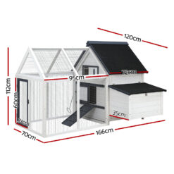 Alternative view of Chicken Coop 166x120x112cm
