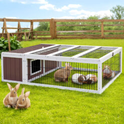 Rabbit Hutch 124x90x36cm