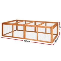 Alternative view of Rabbit Hutch 180x90x48cm