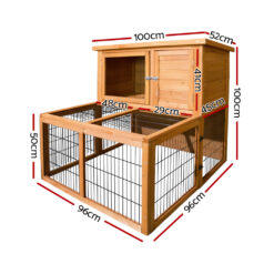 Alternative view of Rabbit Hutch 96x96x100cm