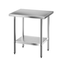 Stainless Steel Kitchen Bench 76x61x89.5cm