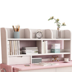 Study Desk with Shelf 75x60x120cm - Complete Storage Solutions