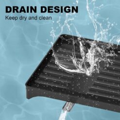 2-Tier Dish Drying Rack with Drainage Tray - Complete Storage Solutions