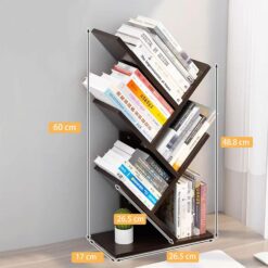 5-Tier Tree Bookshelf Storage Rack - Complete Storage Solutions