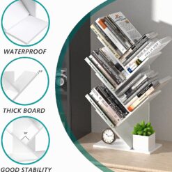 5-Tier Tree Bookshelf Storage Rack - Complete Storage Solutions