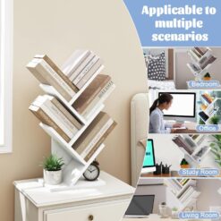 5-Tier Tree Bookshelf Storage Rack - Complete Storage Solutions