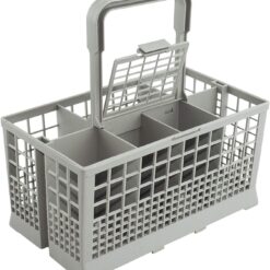 8-Slot Universal Dishwasher Cutlery Basket 24x13.5x12.3cm