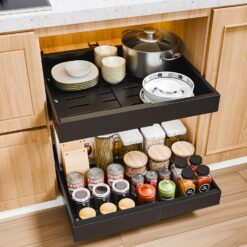2 Piece Pull Out Cabinet Organizer