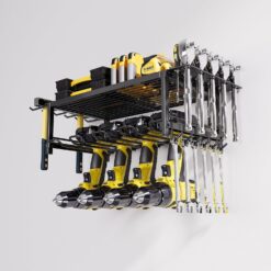 Alternative view of 2-Tier Power Tool Rack Organiser 45.5x24.5x15.5cm