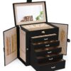 6-Layer Large Jewellery Box - Complete Storage Solutions
