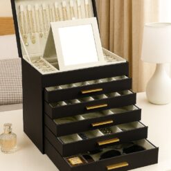 Alternative view of 6-Layer Large Jewelry Organizer Box