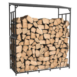 Firewood Storage Shed 156.5x63x176.5cm