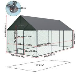 Alternative view of Chicken Coop 300x602x276cm
