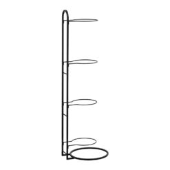 4-Tier Ball Storage Rack 28x24x92cm