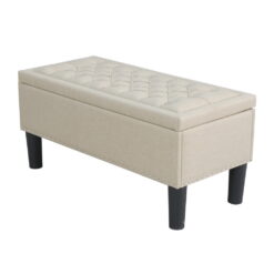 Storage Ottoman 95.5x43.5x45cm - Taupe