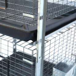 Stackable Rabbit Cage 62x62x62cm - Complete Storage Solutions